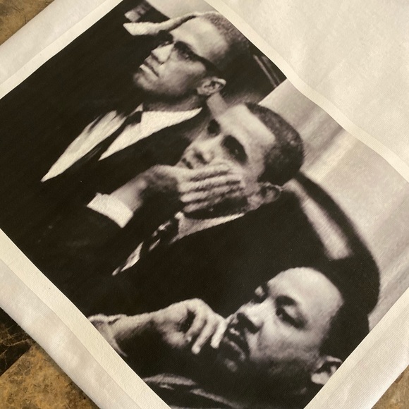 The deep thinkers tee “ Malcom, Barack, Martin LK” - Picture 2 of 4